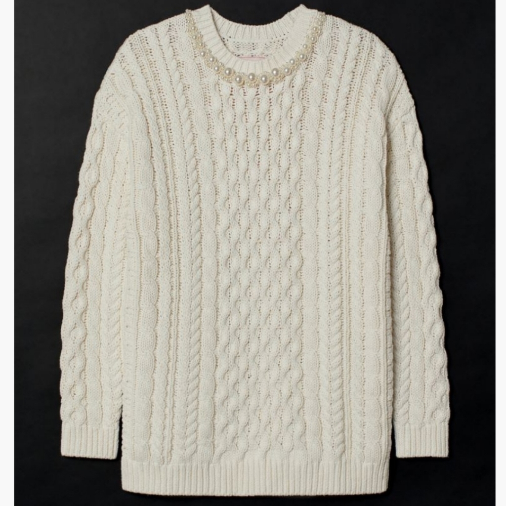 Simone Rocha x H&M Cable knit Cotton Wool Sweater